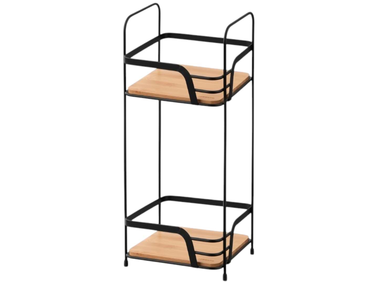 Органайзер для кухні ARDESTO Minimalism 2-ярусний 16х15.5х40 см чорний (ARHK4502BB)